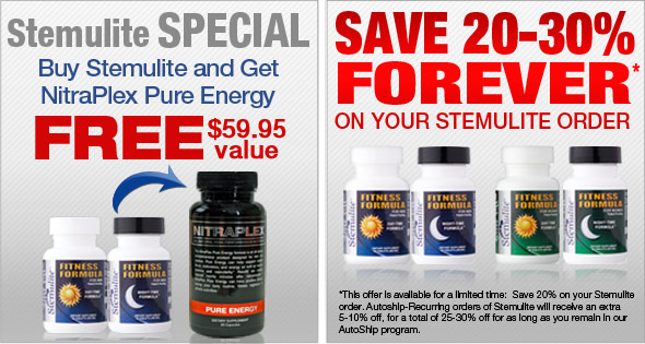 THP StemAd022010 stempage Stemulite Fitness Formula